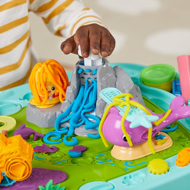 Play-Doh F6927 1. Kreativtisch-Reverso-Spielzeug für Kinder mit Modelliermasse
