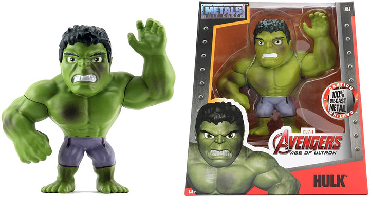 Jada Toys 253223004 Marvel Hulk 15 cm Die-Cast Collectable Figure Green