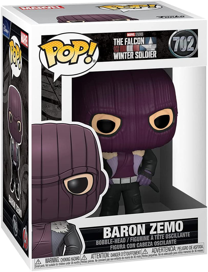 Marvel Studios The Falcon and The Winter Soldier Baron Zemo Funko 51626 Pop. Vinilo n. ° 702