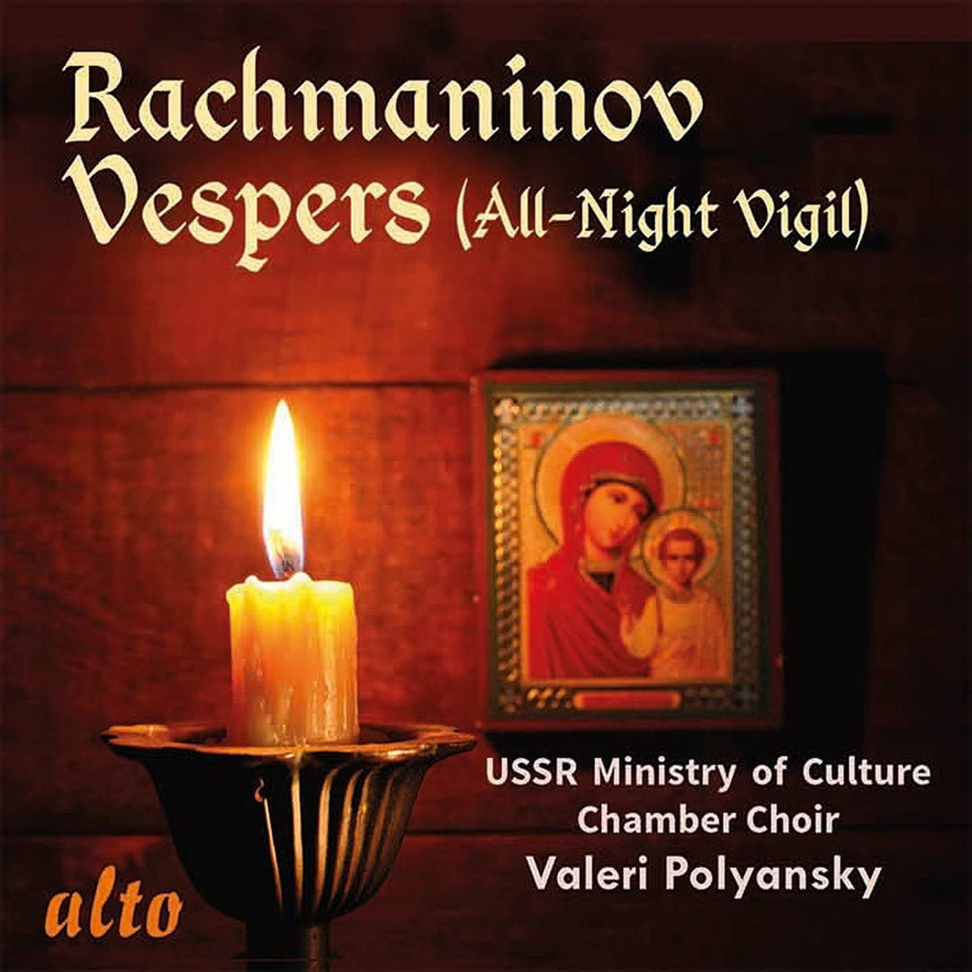 Staatliches Kulturministerium der UdSSR - Rachmaninow-Vesper (Nachtwache) Op.37 [Audio-CD]