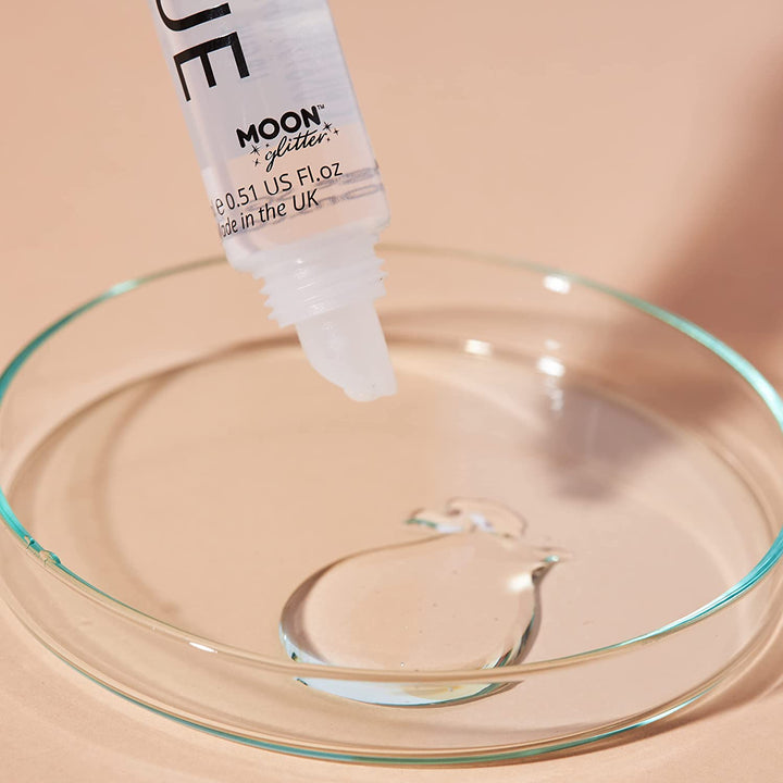 Glitzer-Lippenkleber von Moon Glitter – geeignet für die Verwendung mit allen Glitzern, einschließlich feinem, grobem, holografischem, schillerndem und biologischem