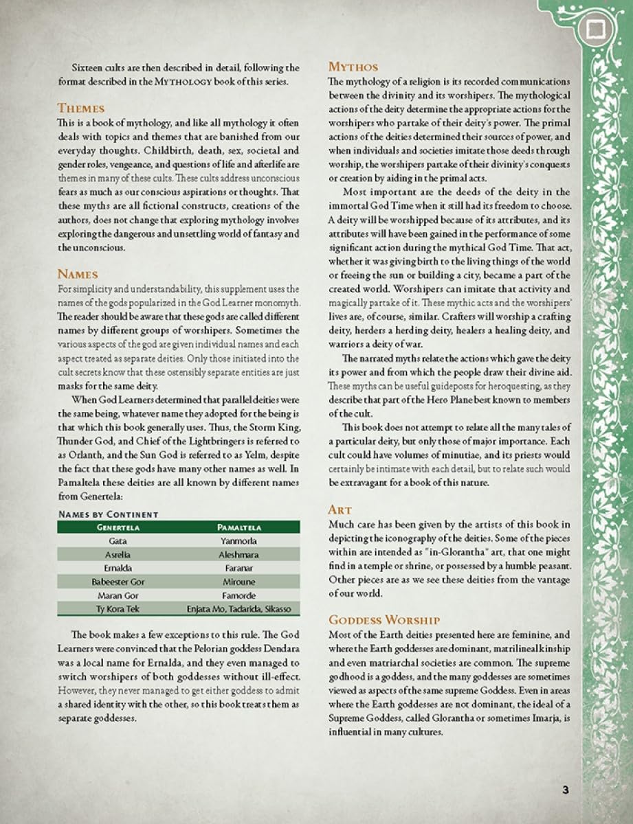 Cults of RuneQuest: The Earth Goddesses - Chaosium 2