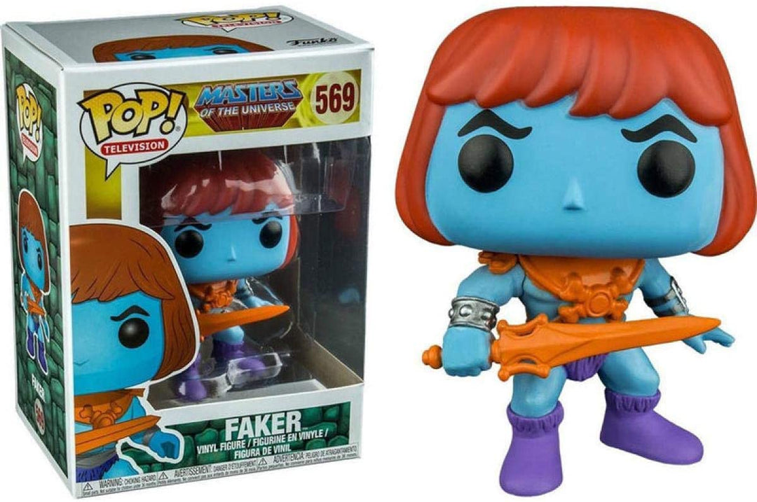 Les Maîtres de l&#39;Univers Faker Exclusif Funko 22502 Pop! Vinyle #569