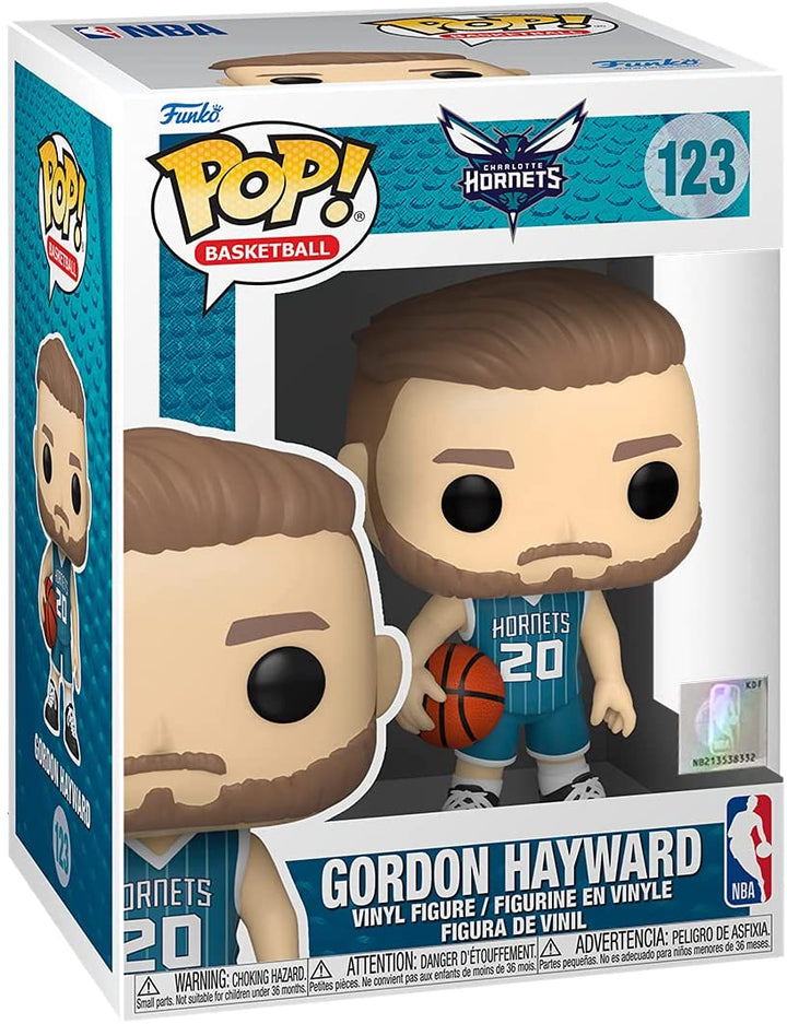 Chaalotte Hornets Gordon Hayward Funko 59263 Pop! Vinyl Nr. 123