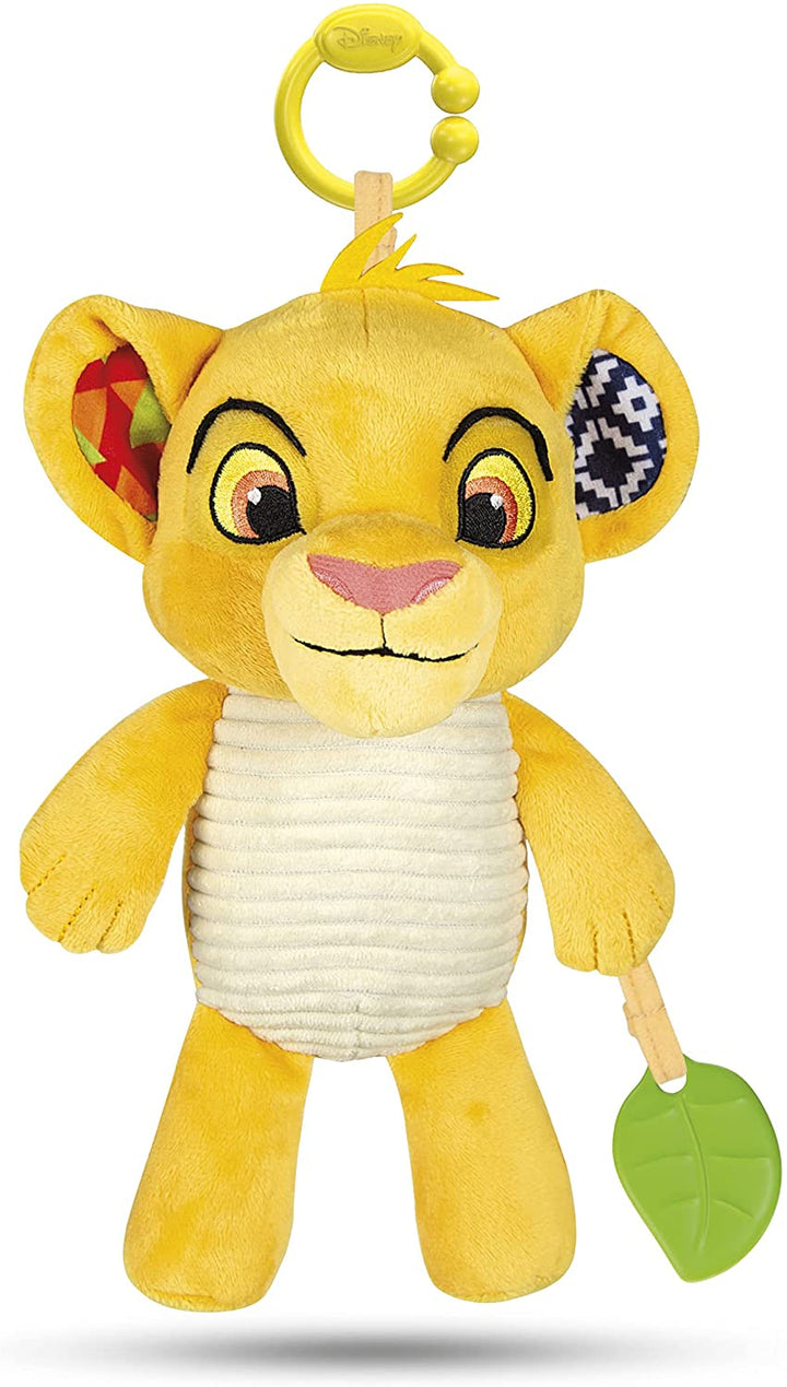 Clementoni 17296 Disney Lion King Aktivitätsplüsch, mehrfarbig