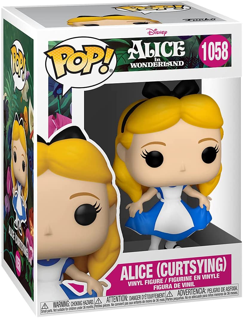 Disney Alice In Wonderland Alice With Curtsying Funko 55733 Pop! Vinyl #1058