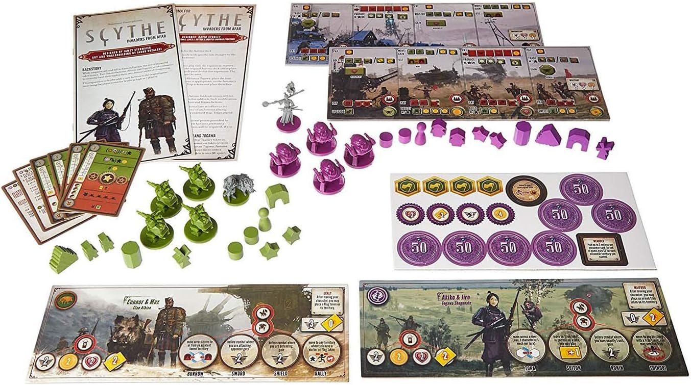 Stonemaier Games Scythe Invaders from Afar Erweiterung 3