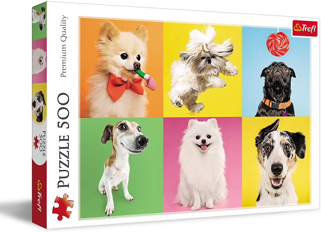 Puzzle de 500 piezas para perros