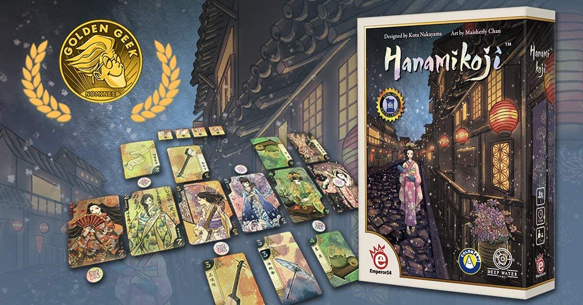 EmperorS4 Hanamikoji Board Game 3