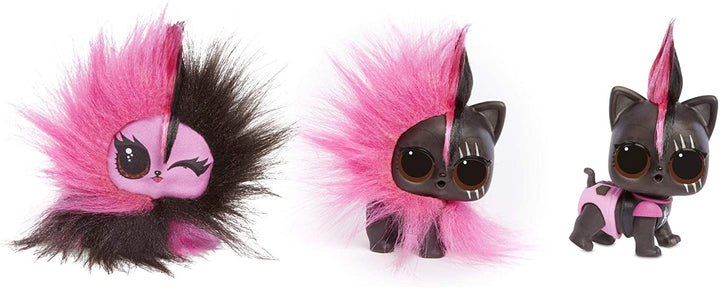 LOL Surprise Lights Pets zum Sammeln – mit 9 Überraschungen, Accessoires und echtem Haar – inklusive Schwarzlicht-Überraschungen