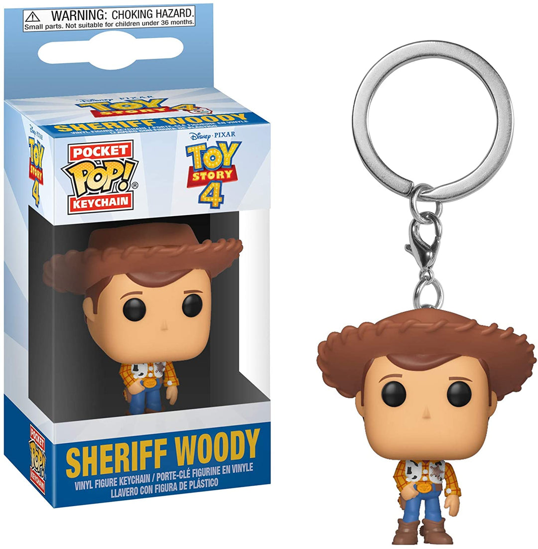 Disney Pixar Toy Story 4 Sceriffo Woody Funko 37416 Pocket Pop!