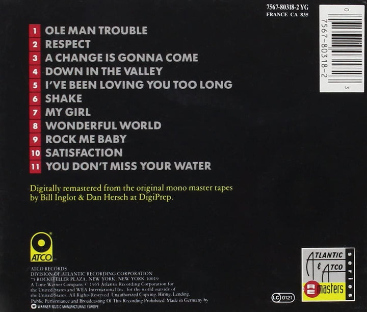 Otis Blue: Otis Redding Sings Soul [Audio CD]
