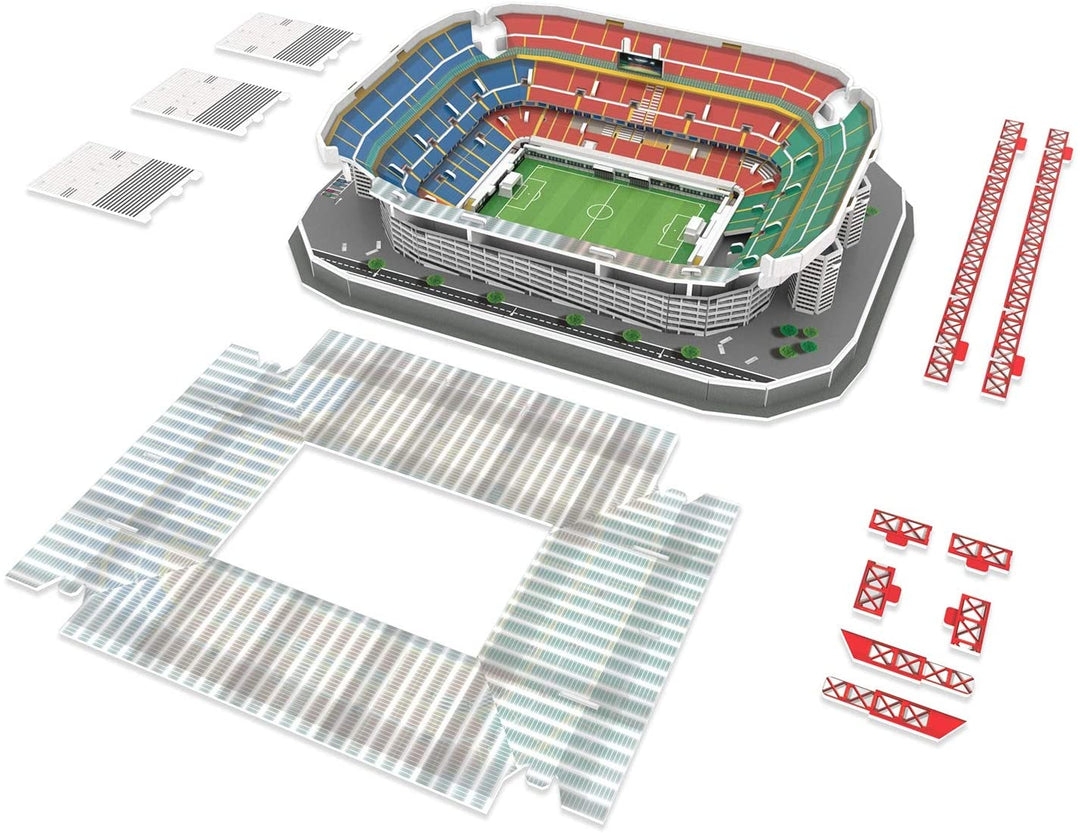 KARACTERMANIA Estadio de Nanostad, 3D-Puzzle Stadion Giuseppe Meazza Standard Milano San Siro (39452), Mehrfarbig