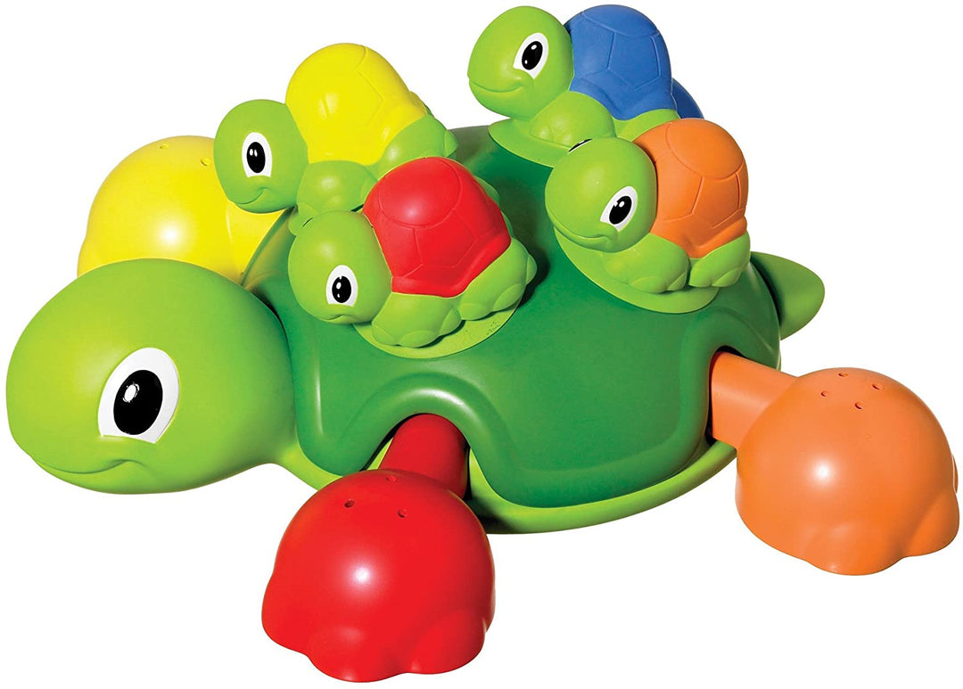 Tomy Toomies Turtle Tots Formsortierung Saugspritze Badespielzeug Babybadewanne