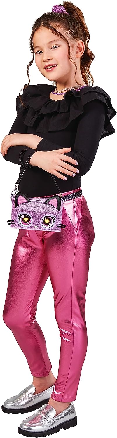 Geldbörse Haustiere, Keepin' It Clutch Purdy Purrfect Kitty Haustierspielzeug und Handgelenktasche mit