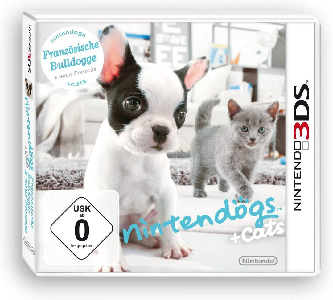 Nintendogs Katzen Bouledogue Français