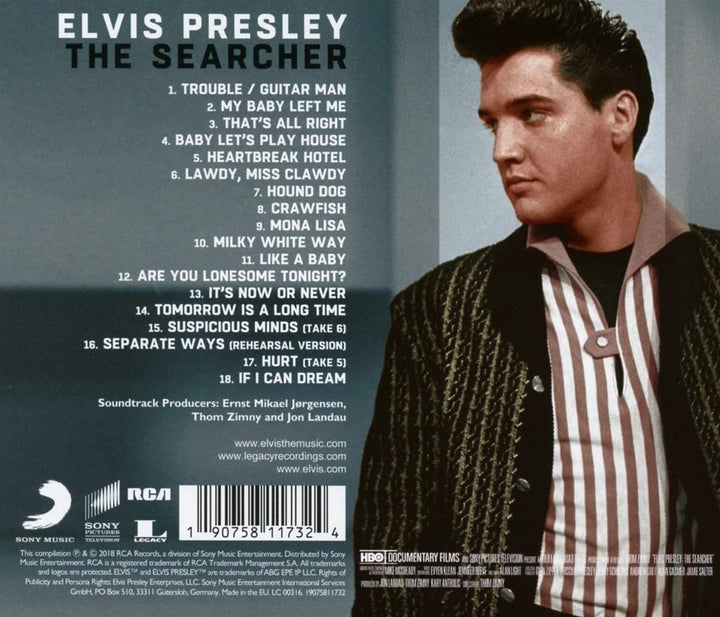Elvis Presley - The Searcher La banda sonora original
