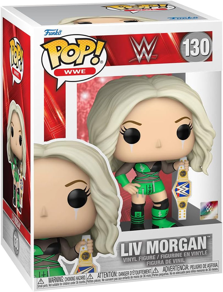 WWE: Liv Morgan mit Gürtel Funko 72231 Pop! Vinyl Nr. 130