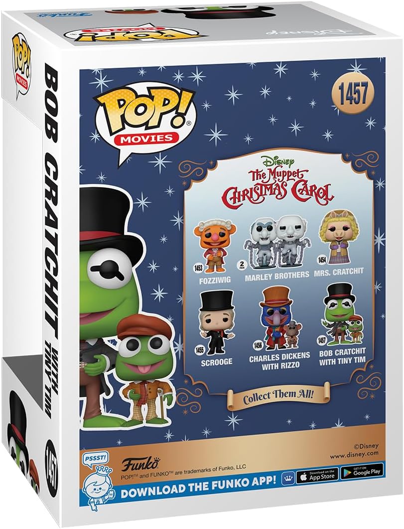 Funko POP! and Buddy: The Muppet Christmas Carol - Kermit the Frog With TT