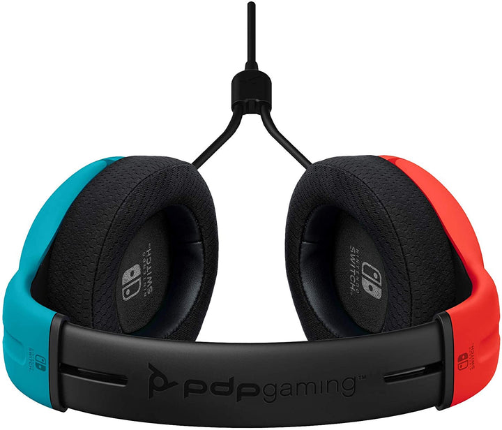 PDP LVL40 Kabelgebundenes Stereo-Headset für NS-Joycon Blau/Rot