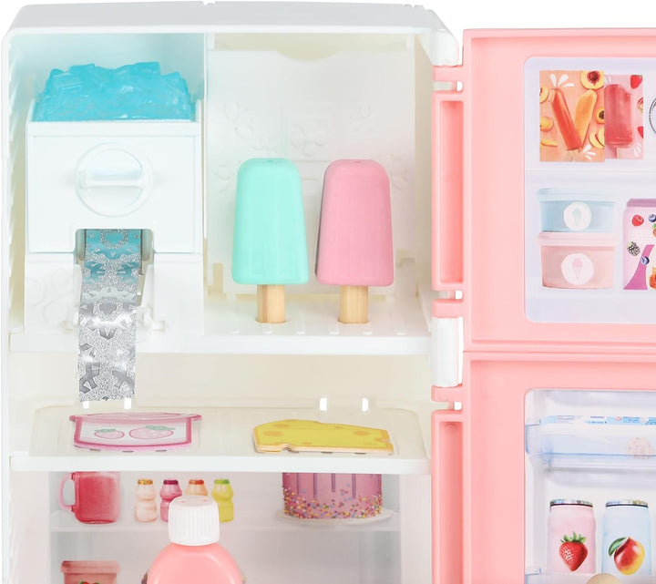 Real Littles Desktop Caddies - Mini Fridge with 20+ real Working Stationery Surprises