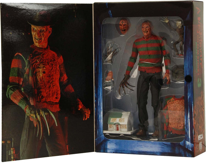 NECA Nightmare on Elm Street Ultimate Dream Warriors Freddy Actionfigur (Maßstab 17,8 cm)