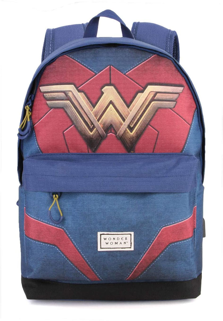 Karactermania Wonder Woman Emblem-HS Rucksack Casual Daypack, 42 ​​cm, 23 Liter,