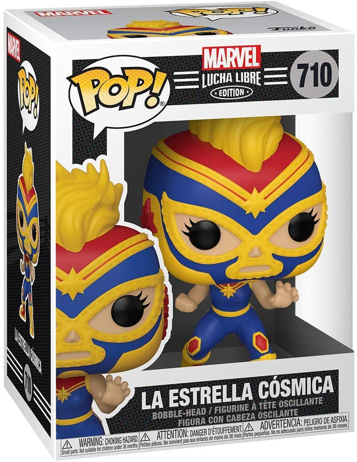 Marvel Lucha Libre Edition La Estrella Cosmica Funo 53872 Pop! Vinile #710