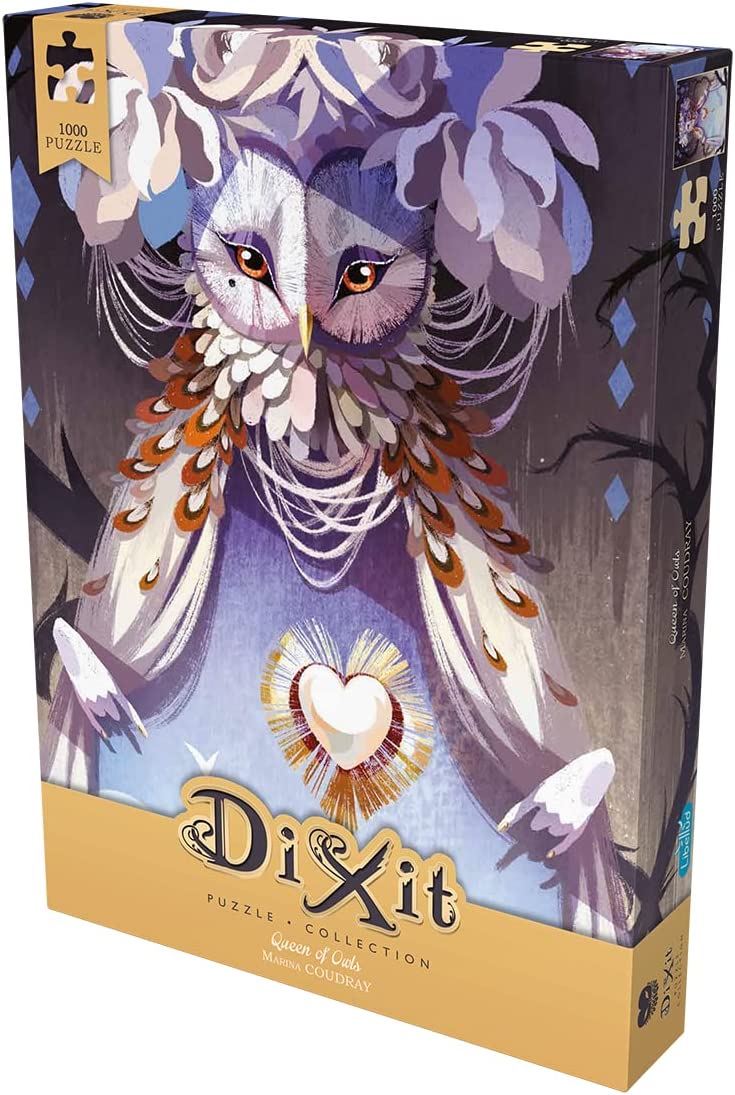 Dixit 1000p Puzzle – Königin der Eulen