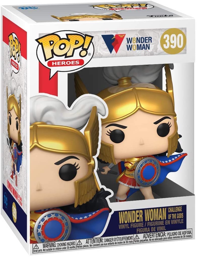 W8nder W0man Wonder Woman Challenge Of The Gods Funko 54971 Pop! Vinyl #390