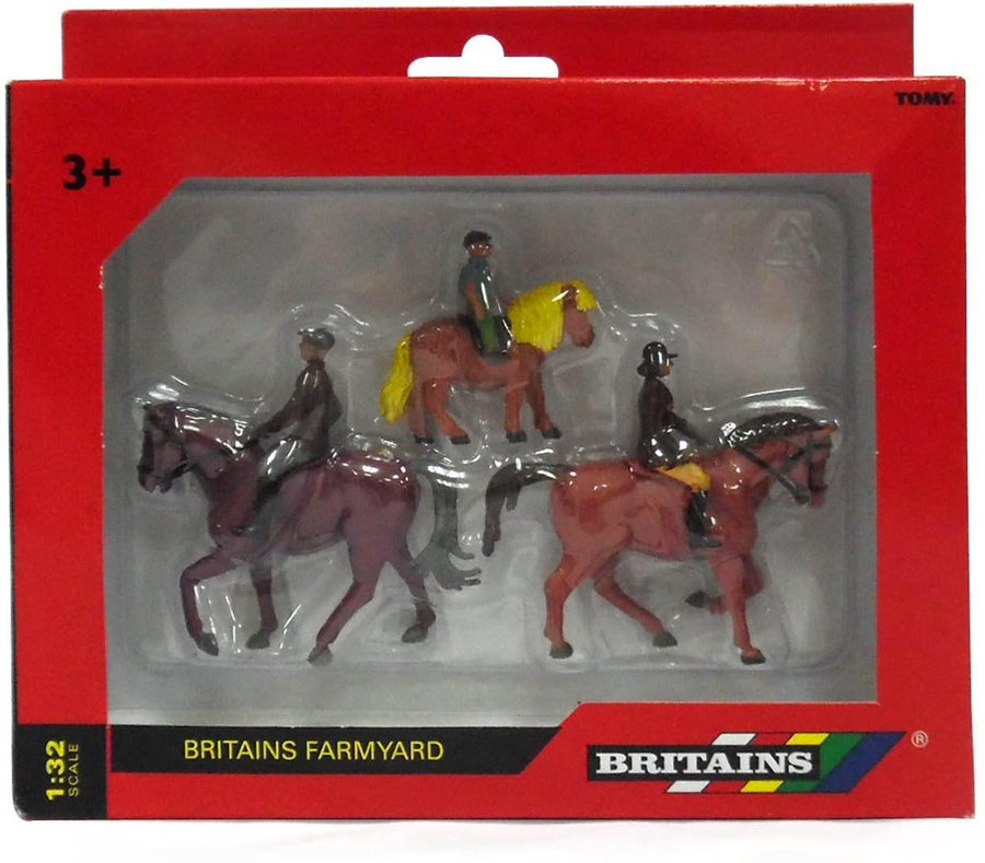 Britains 1:32 Horses and Riders Animal Figures Collectable Toy Farm Accessory for Children - Yachew
