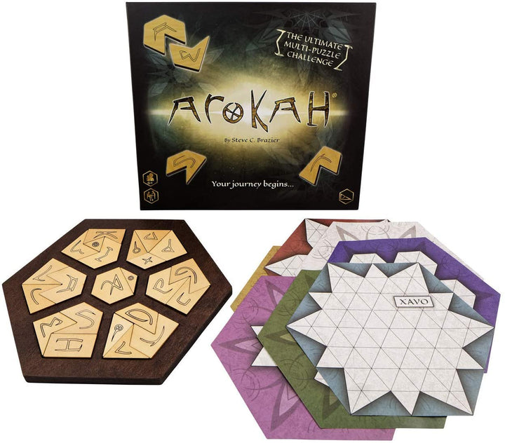 HexCel Solutions ARO001 Arokah Die ultimative Multi-Puzzle-Herausforderung von Steve C. Brazier