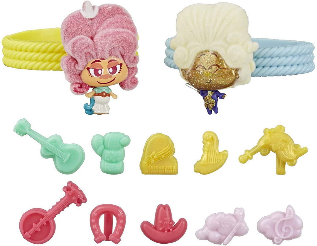 DreamWorks Trolls Tiny Dancers Friend Pack with 2 Tiny Dancers Figures - Yachew