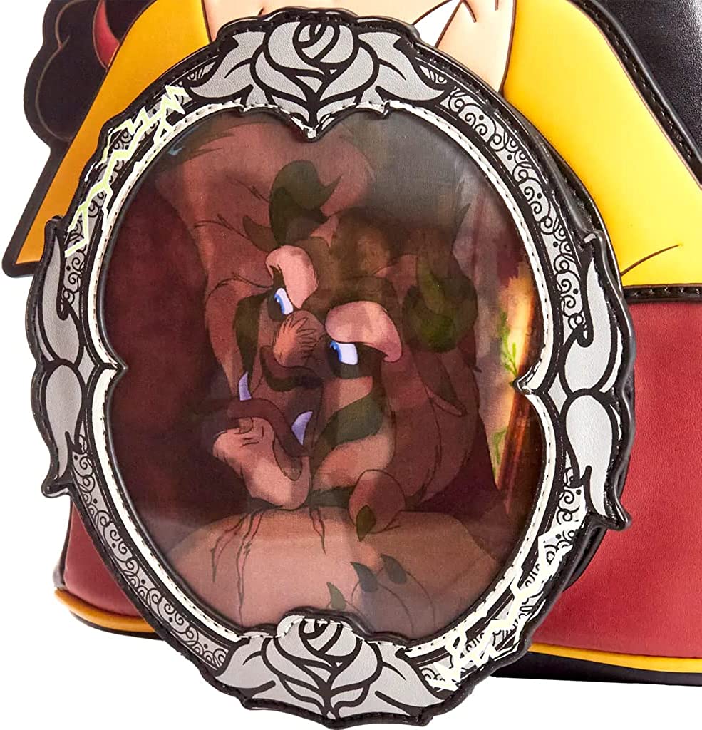 Loungefly Disney Villains Gaston Mirror Mini-Rucksack