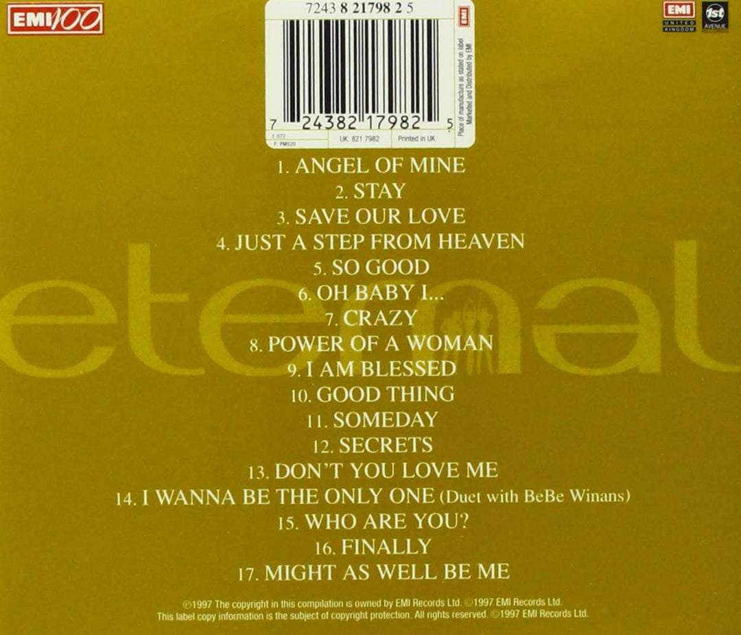 Eternal : Greatest Hits [Audio CD]