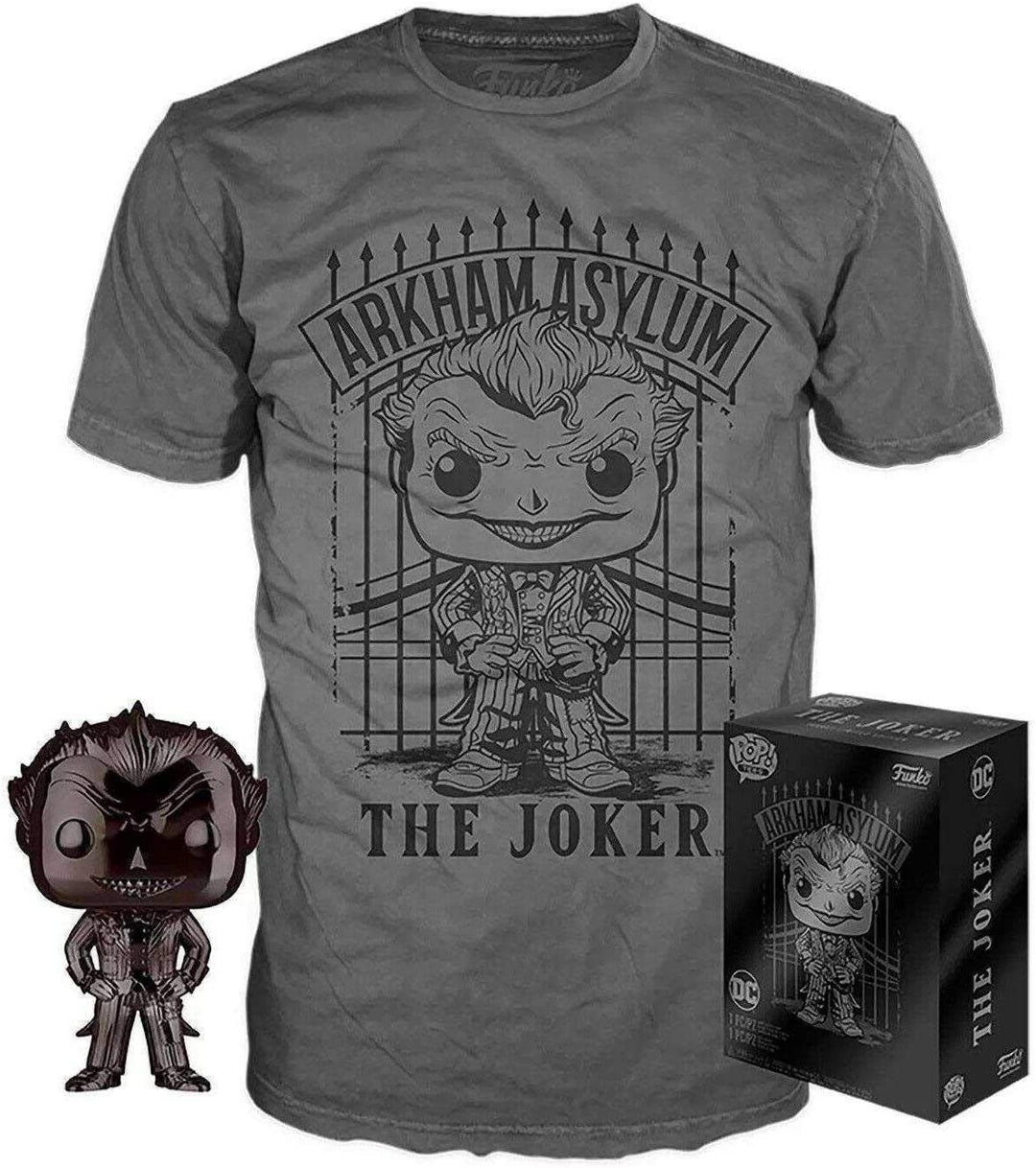 Funko POP – DC Comics – The Joker Pop und T-Shirt (X-Large), Schwarz, 1188490