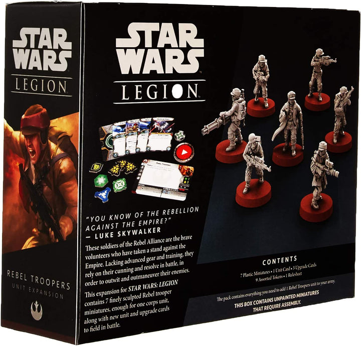 Star Wars: Legion – Erweiterung der Rebel Troopers-Einheit