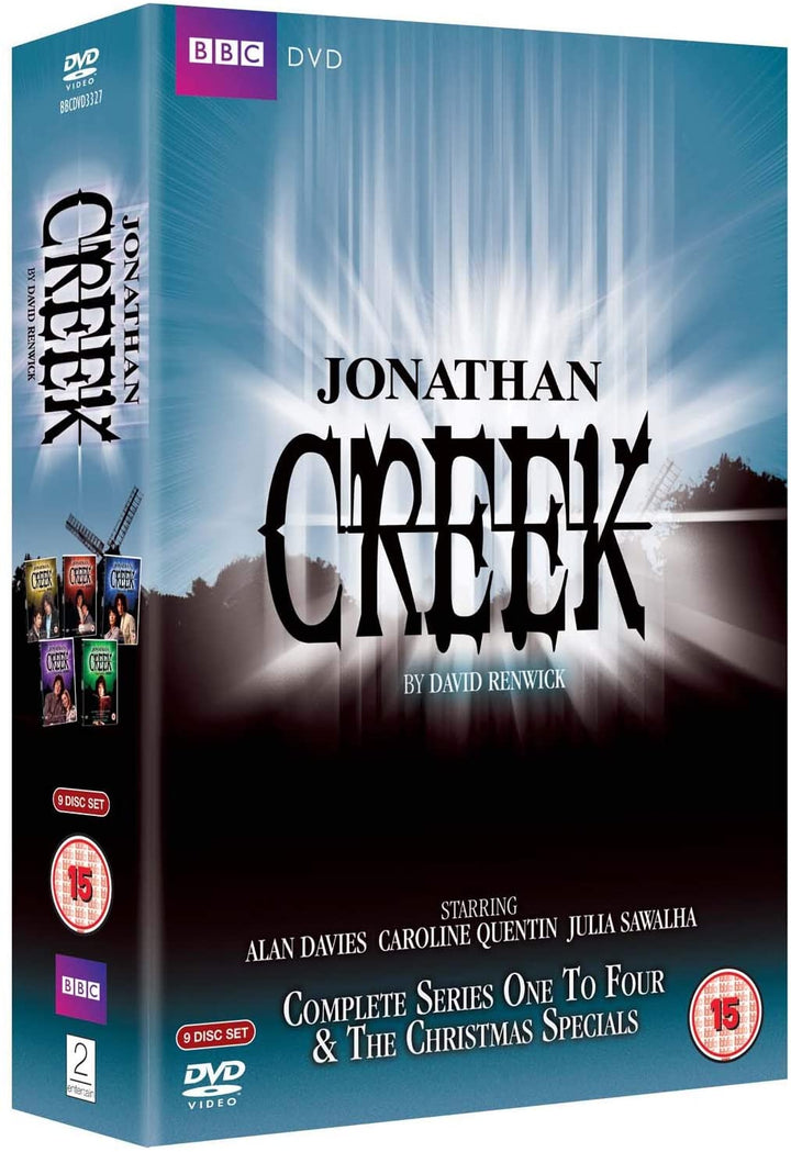 Jonathan Creek Complete Series 1–4 &amp; The Christmas Specials – Mystery [DVD]