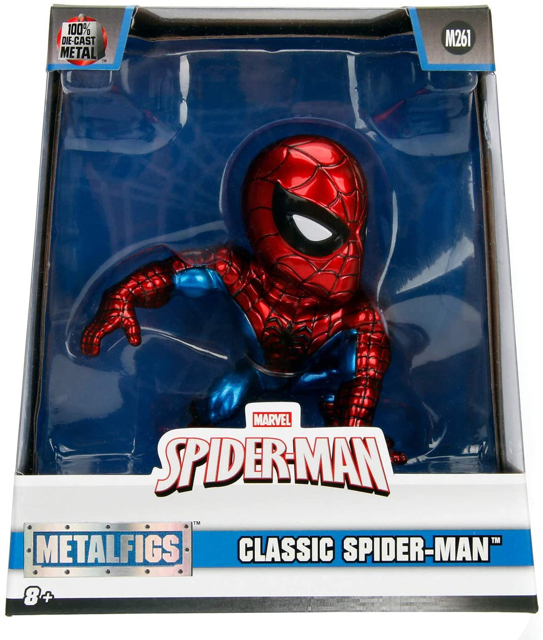 Jada Toys Marvel 4 Inch Classic Spiderman Figure