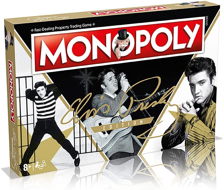 Jeu de société Monopoly Elvis Presley Edition