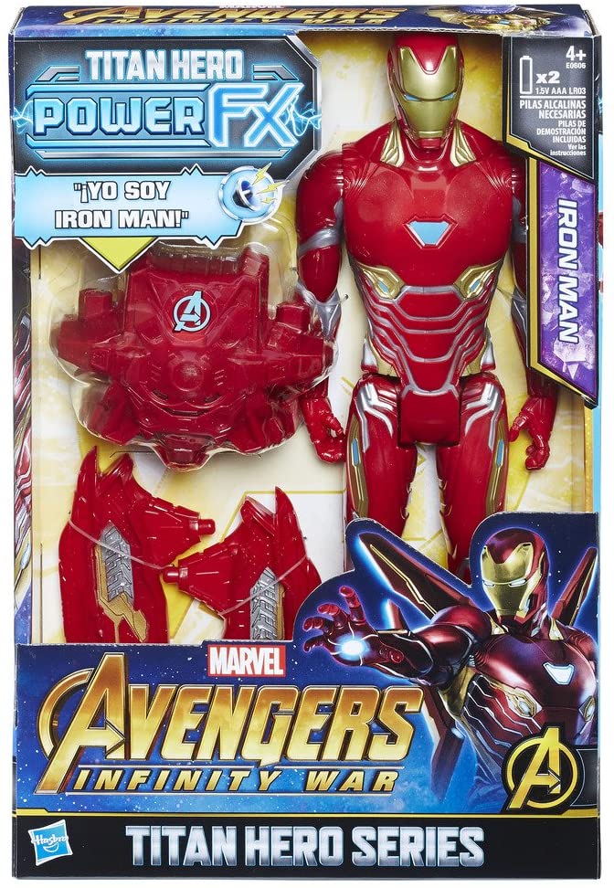 Marvel – Avengers Titan und Power Fx Iron Man Rucksack (Hasbro E0606105)