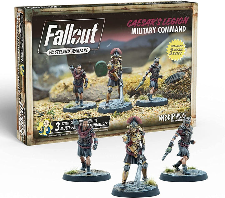 Modiphius Entertainment Fallout Wasteland Warfare Caesar's Legion Military Comma