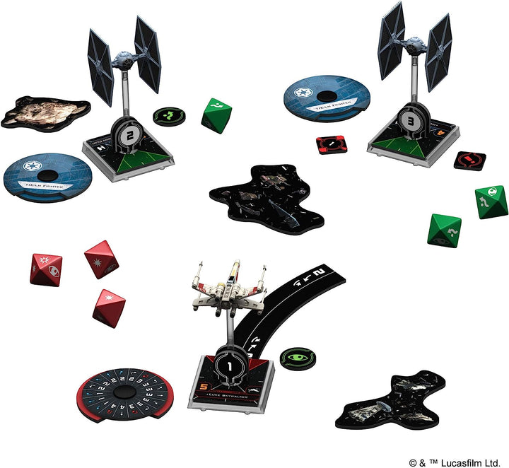 Atomic Mass Games Star Wars X-Wing Second Edition Core Set (FFGSWX01)