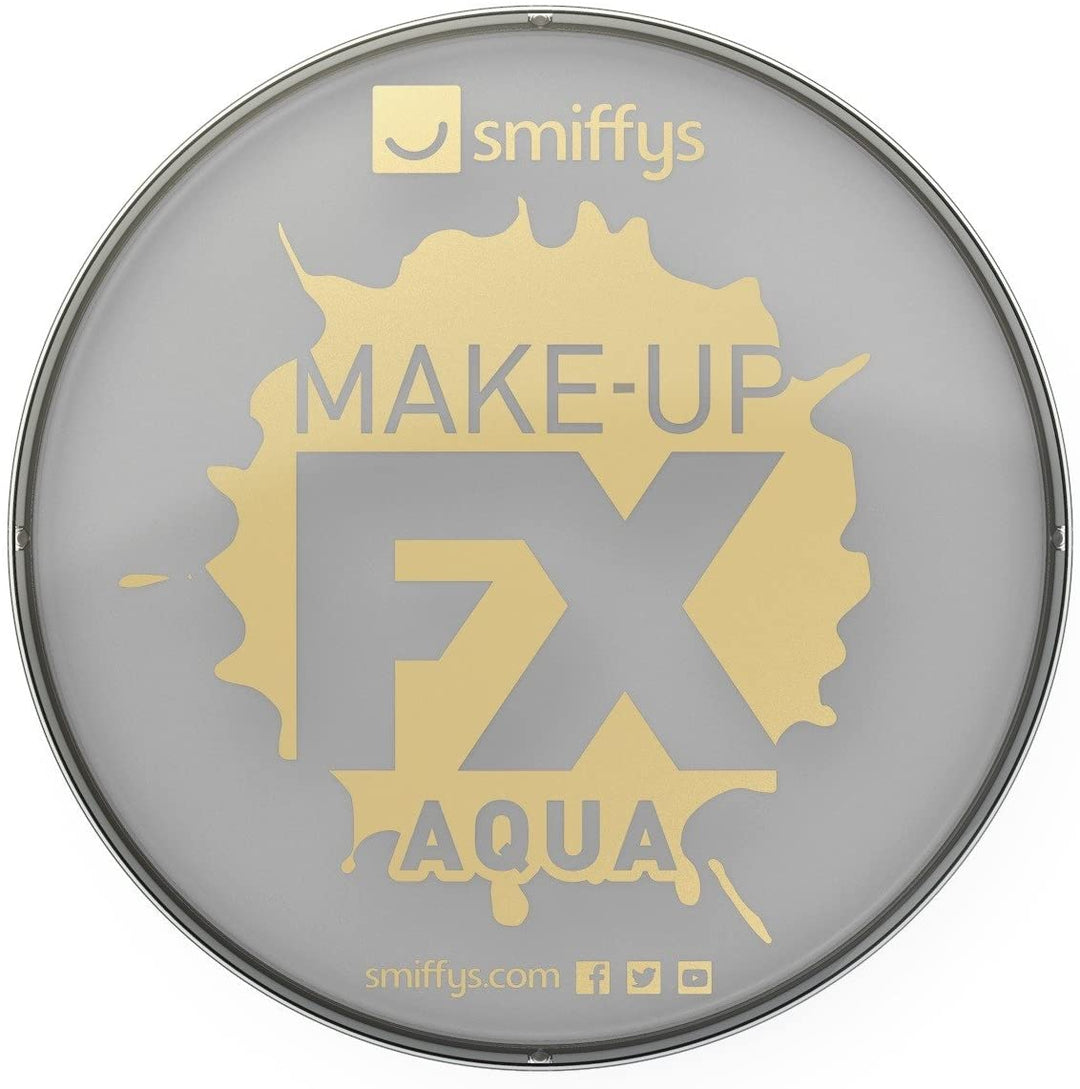 Smiffys Make Up FX Colori a base acqua per viso e corpo, 16 ml Lime Grey