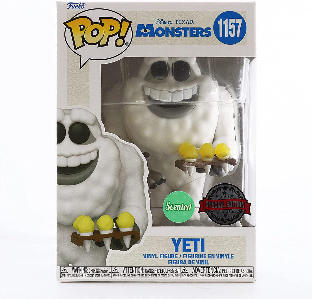 Disney Monsters Inc. Yeti mit Eis (Sonderedition mit Duft) Exklusiver Funko 58847 Pop! Vinyl Nr. 1157