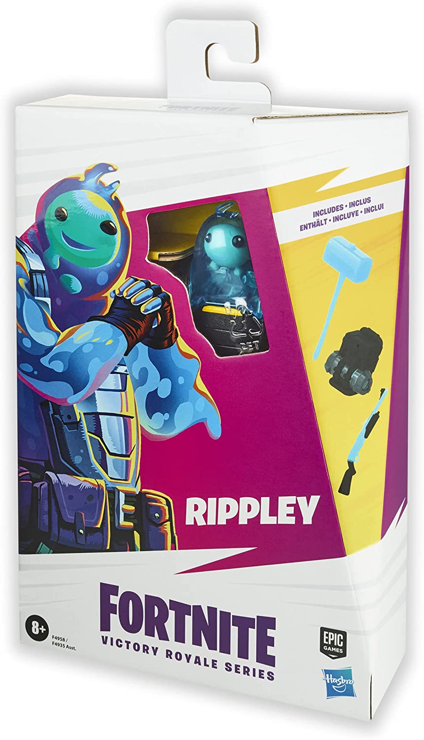 Hasbro Fortnite Victory Royale Series Rippley Sammel-Actionfigur mit Acc