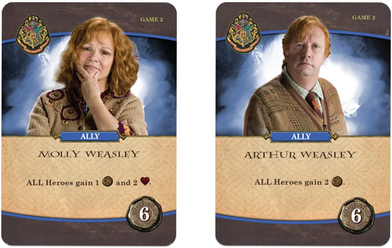 USAopoly Harry Potter: Hogwarts Battle Cooperative Deck-Building Board Game 4
