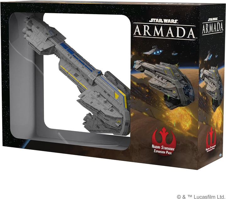 Fantasy Flight Games – Star Wars Armada: Rebellenallianz: Nadiri Starhawk – Minia