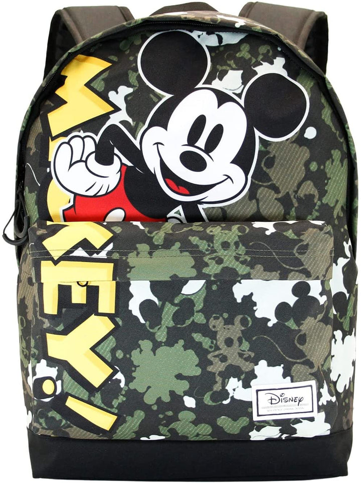 Mickey Mouse Surprise-Fan HS Rucksack, Militärgrün