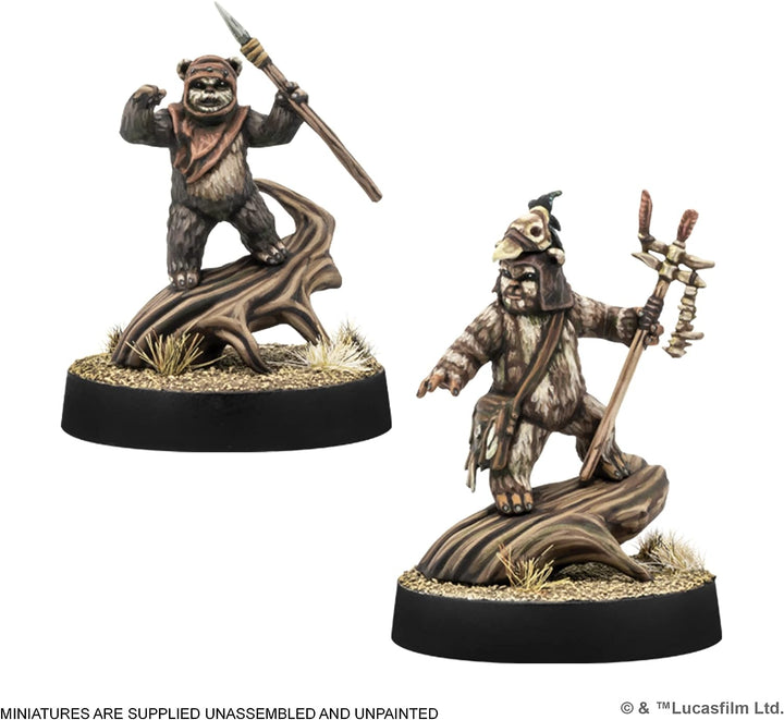 Star Wars Legion: Logray &amp; Wicket Commander